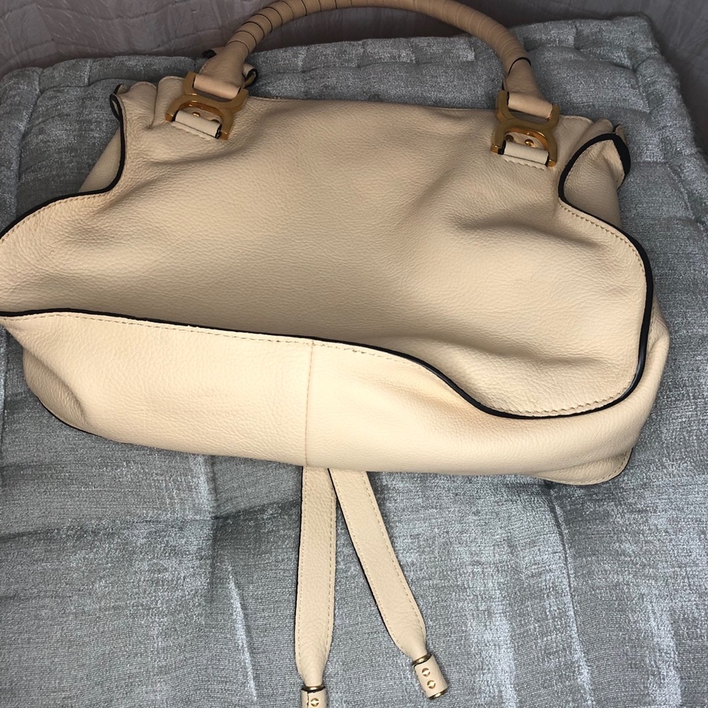 Chloe Medium Marcie Bag- Blondie Beige - Picture 6 of 8
